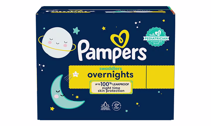 Pampers Swaddlers Overnights