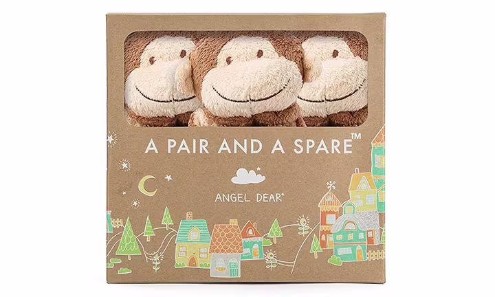 Angel Dear Pair and a Spare 3 Piece Blanket Set