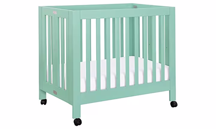 Babyletto Origami Mini Portable Crib with Wheels