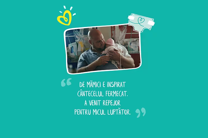 Primul cântec de leagăn pentru micii luptători născuți prematur Primul cântec de leagăn pentru micii luptători născuți prematur