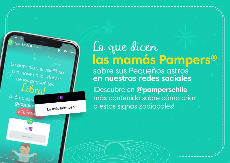 Horóscopo Libra para tu bebé: Testimonio de mamás Pampers