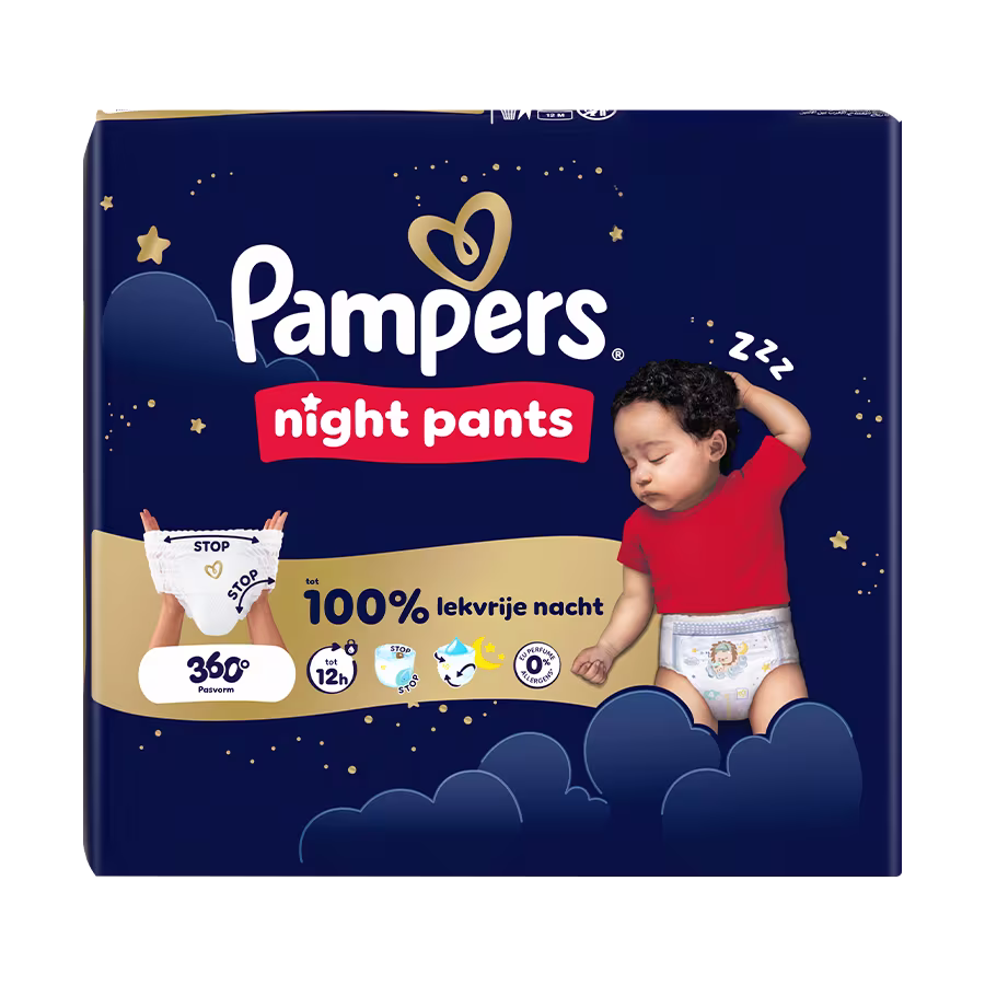 Pampers® Night Pants 4.7 out of 5 stars rating