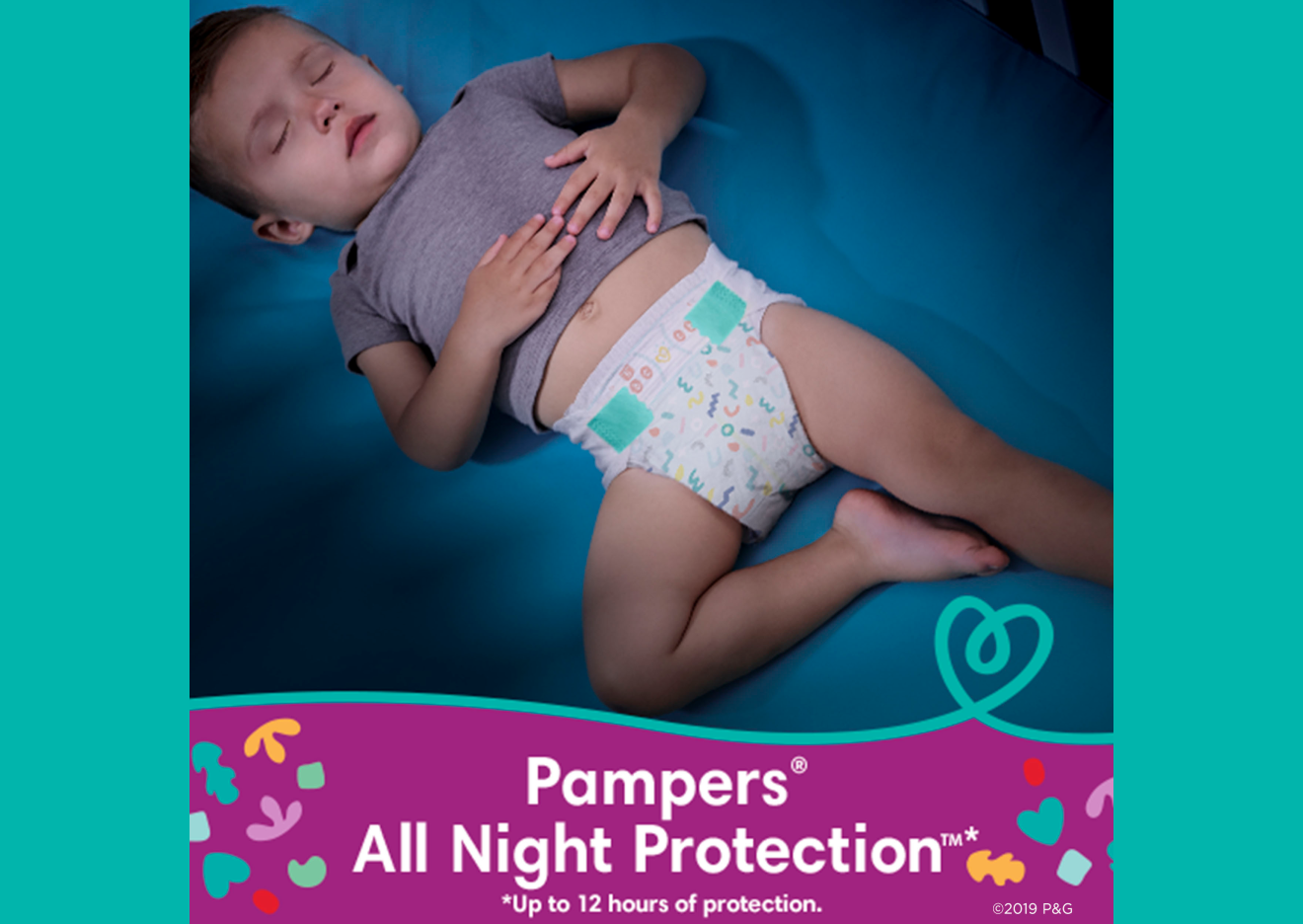 Cruisers diapers offer up to 12 hours of leak protection