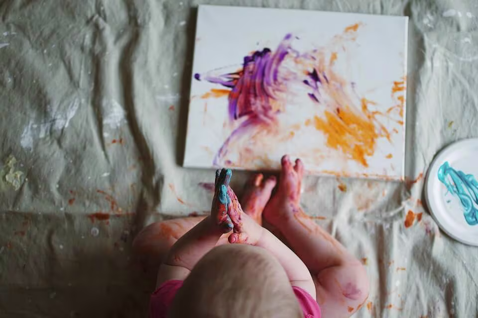 פעילויות לילדים בבית-Article Content Image4 צבע ידיים