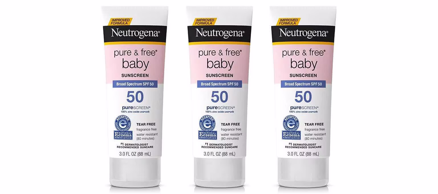 Neutrogena Pure and Free Baby Mineral Sunscreen Lotion
