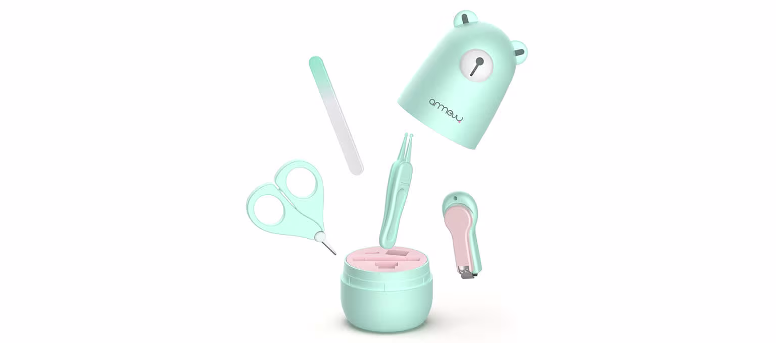ARRNEW 4-in-1 Baby Grooming Kit