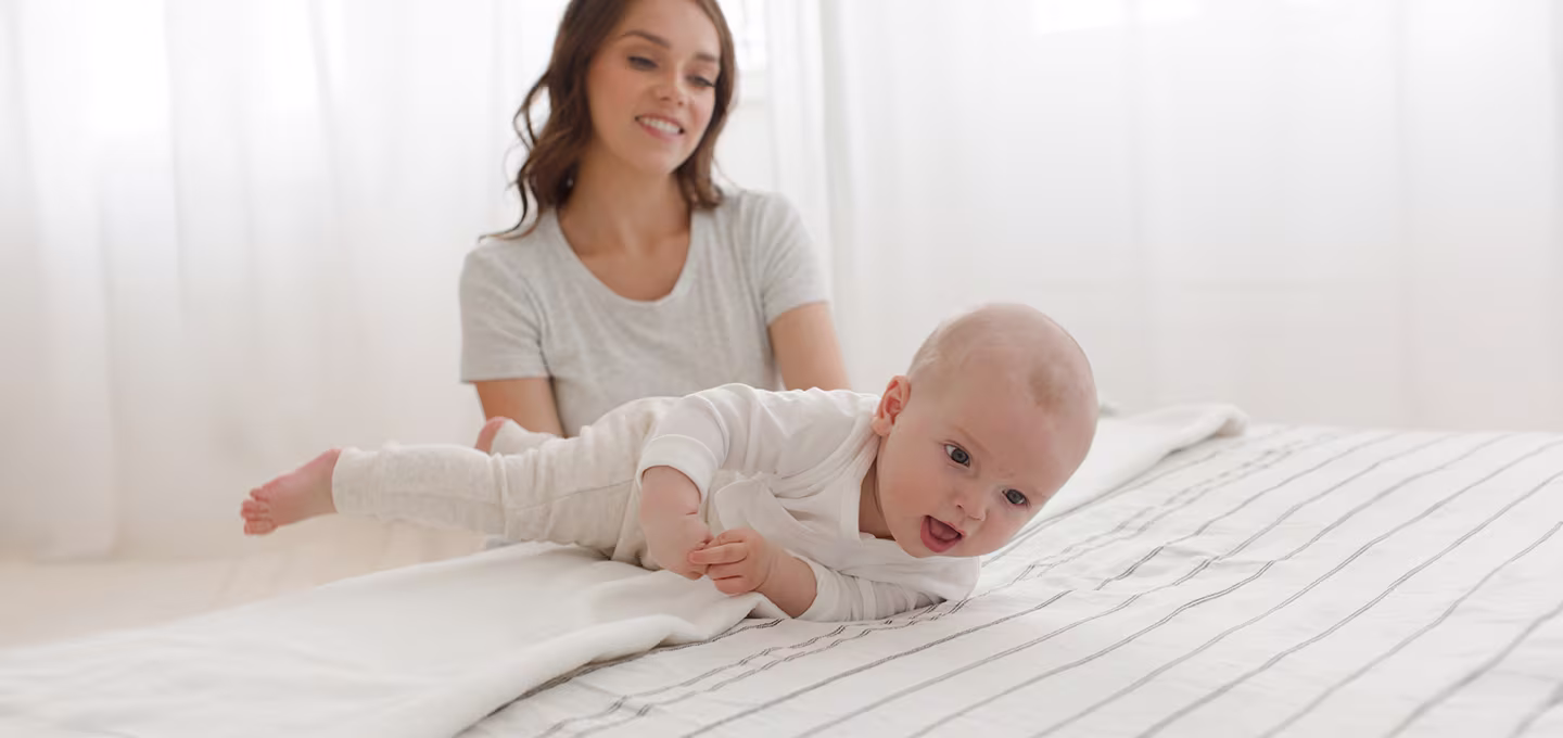 When do babies roll over