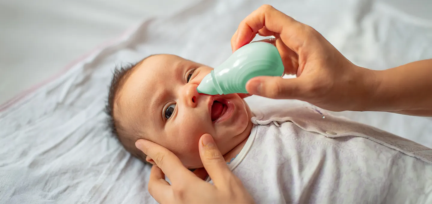 Bébé nez bouché