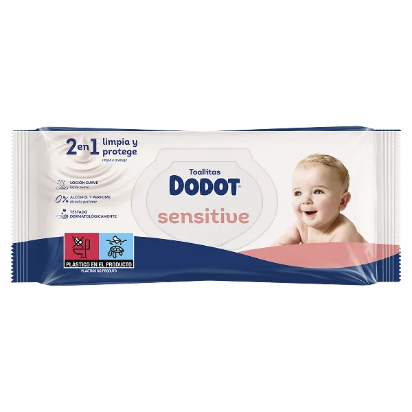 Toalhitas Dodot® Sensitive