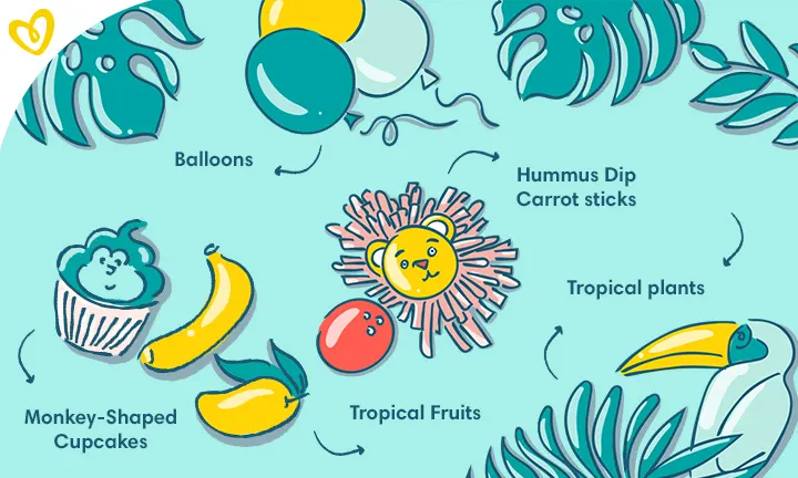 Jungle or Safari Theme Baby Shower