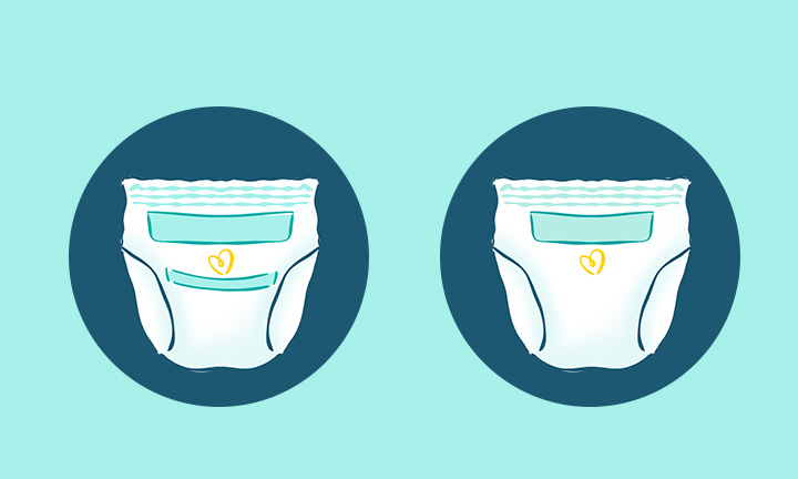 パンツタイプへの切り替えタイミング | パンパース