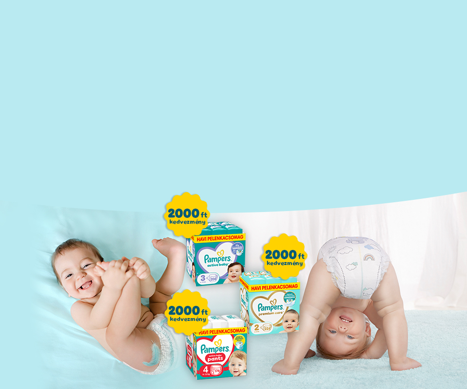 Fedezd fel a Pampers kuponokat!