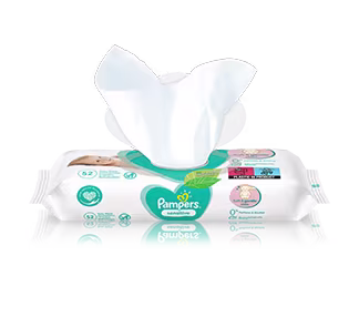 Paquet Pampers Sensitive Lingettes