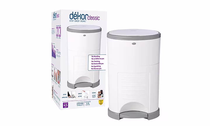 Dekor Classic Hands-Free Diaper Pail