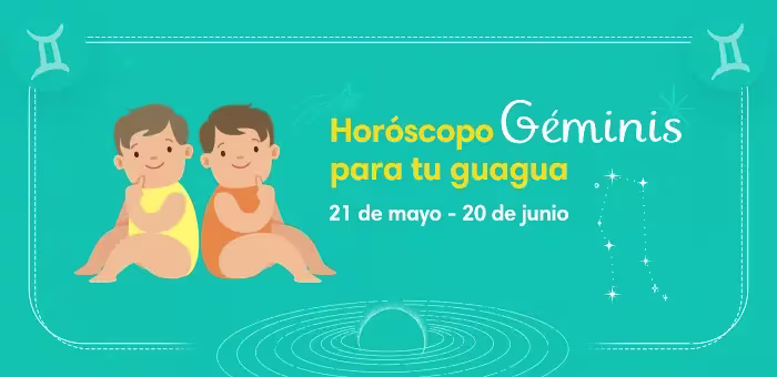 Personalidad del horóscopo géminis para tu bebé


Géminis
21 de mayo- 20 de junio