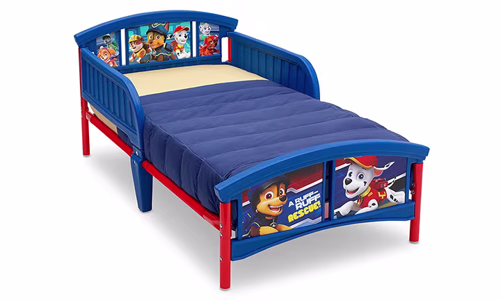 Delta Children Plastic Toddler Bed, Nick Jr. PAW Patrol