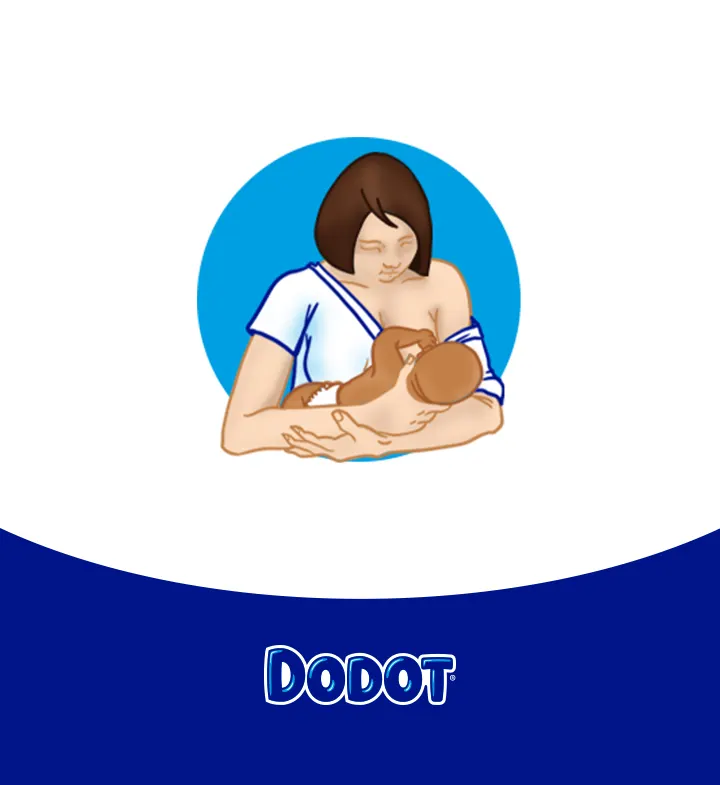 cinco posiciones para dar el pecho-Article Content Image 1 ES DODOT Breastfeeding positions oppositearm