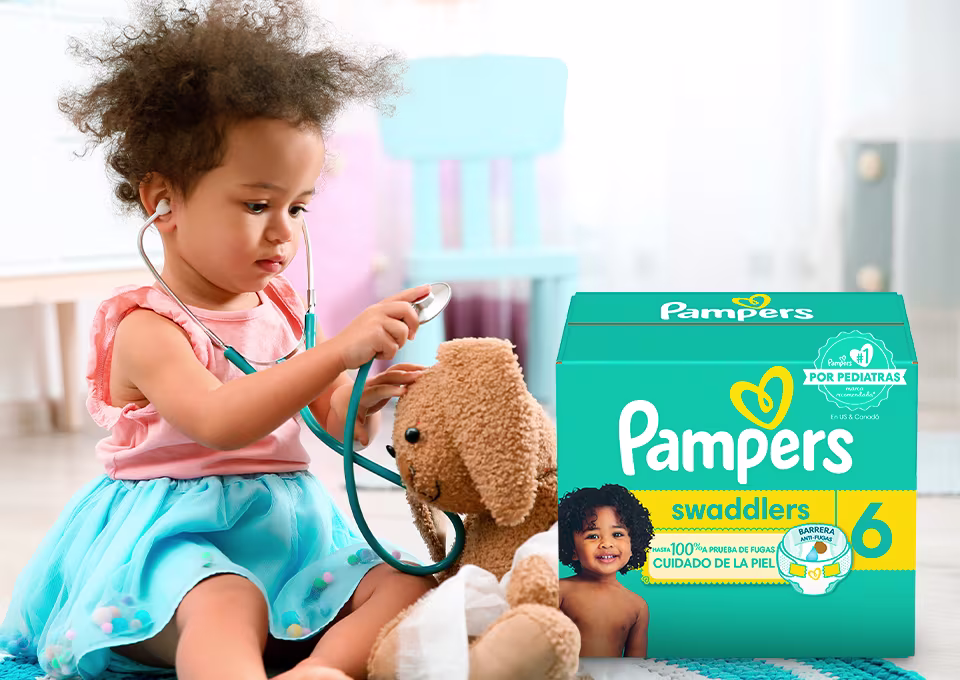 Pañales Pampers Etapa 6