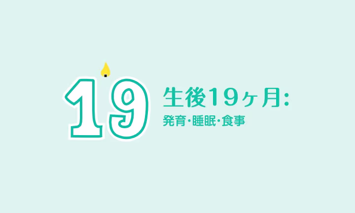 生後19ヶ月の幼児: さらにおしゃべりに、想像力が豊かに！