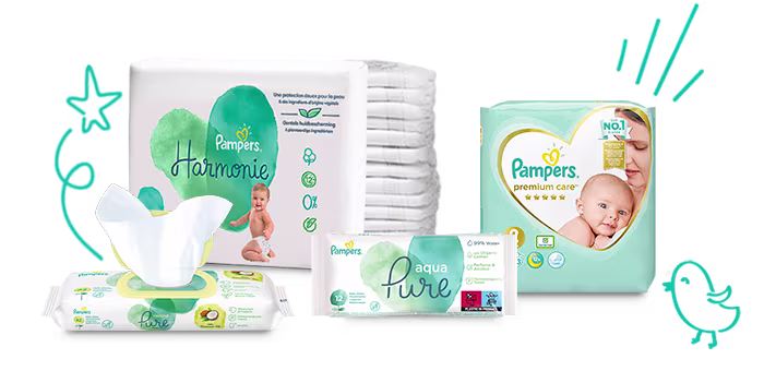 Улюблена продукція Pampers®