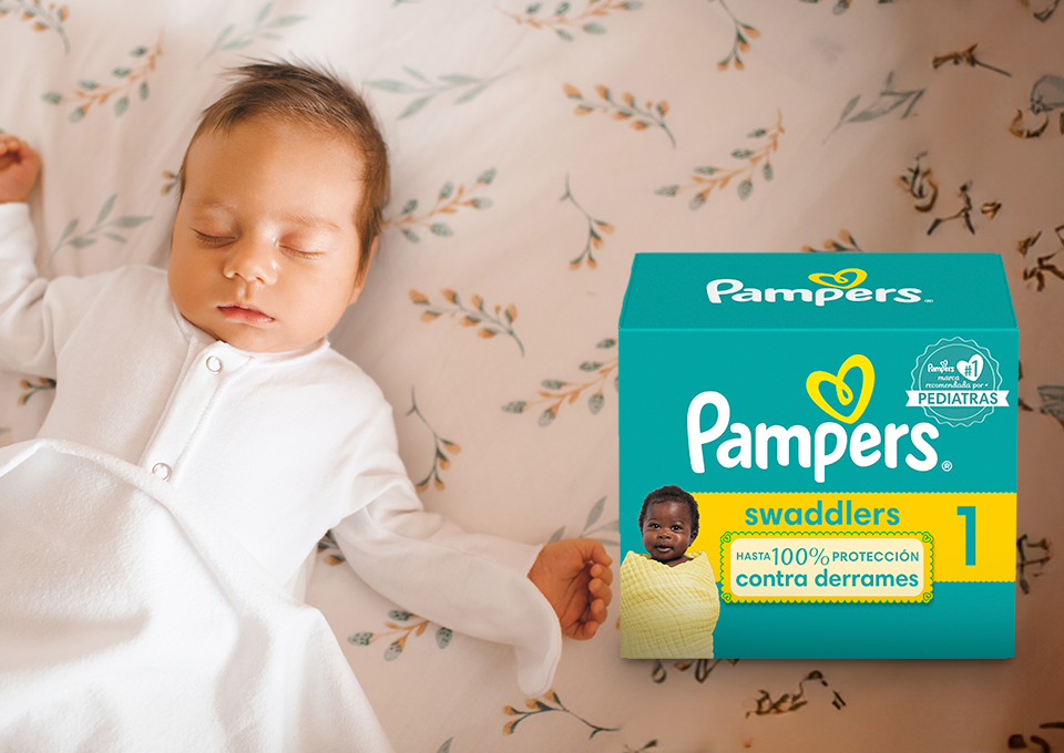 Pañales Pampers etapa 1