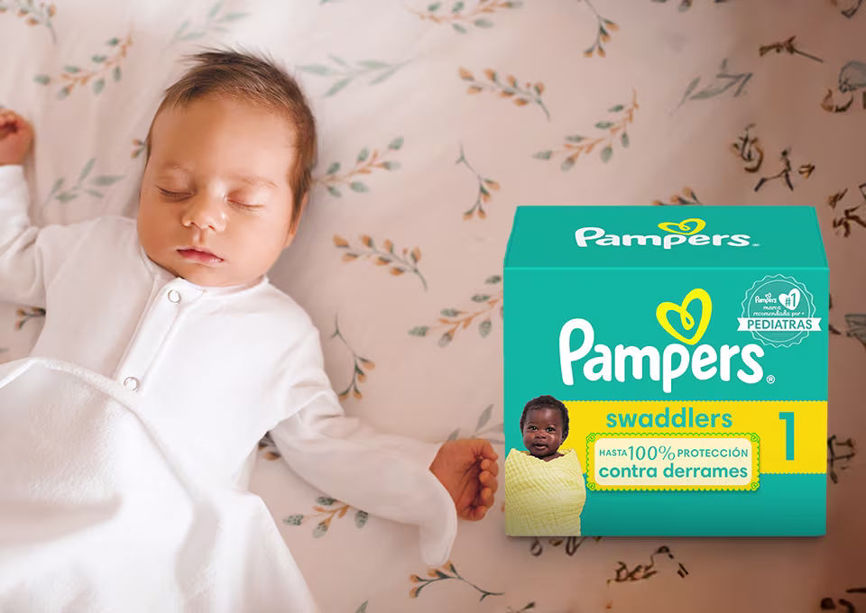 Pañales Pampers etapa 1