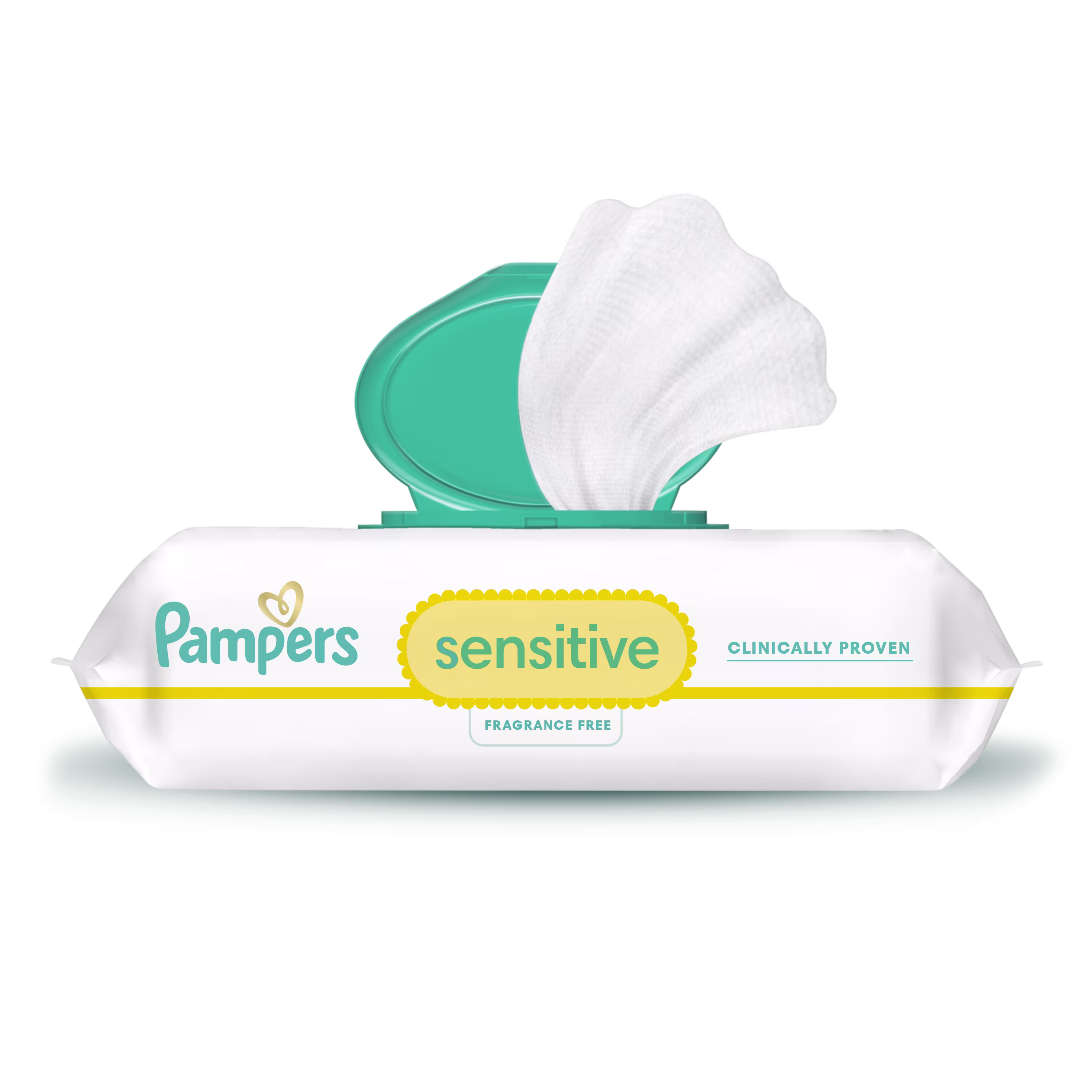 Toallitas Húmedas Pampers® Sensitive™, 4.9 de 5 estrellas