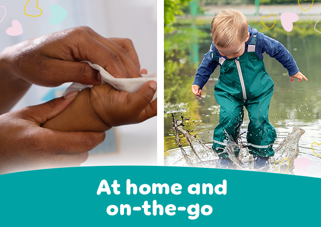 At home and on the go
