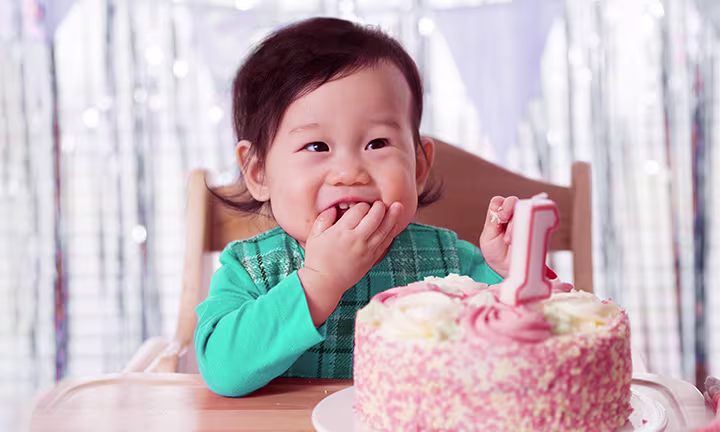 １歳のお誕生日祝い