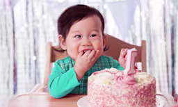 1歳のお誕生日祝い