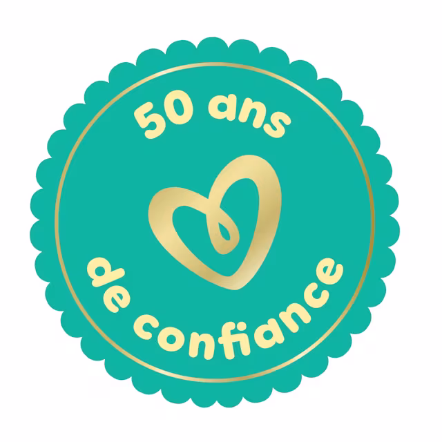 Logo 50 Years of trust