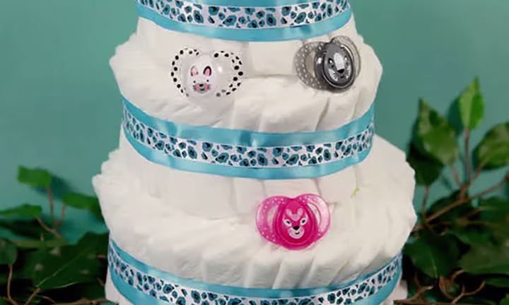 princess diaper cake