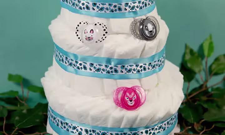 princess diaper cake