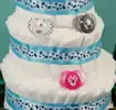 princess diaper cake