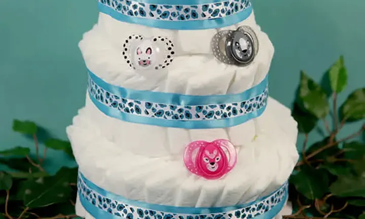 princess diaper cake