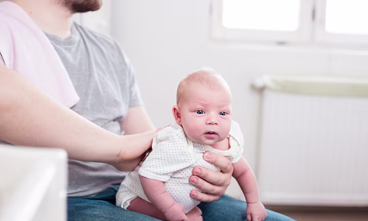 How to burp a baby