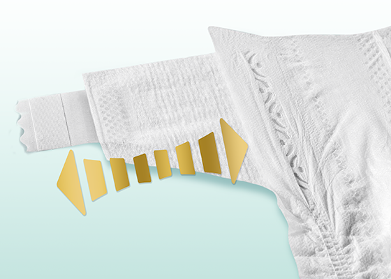 Ajuste suave e flexível