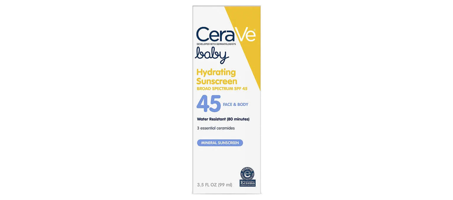 CeraVe Mineral Baby Sunscreen SPF 45