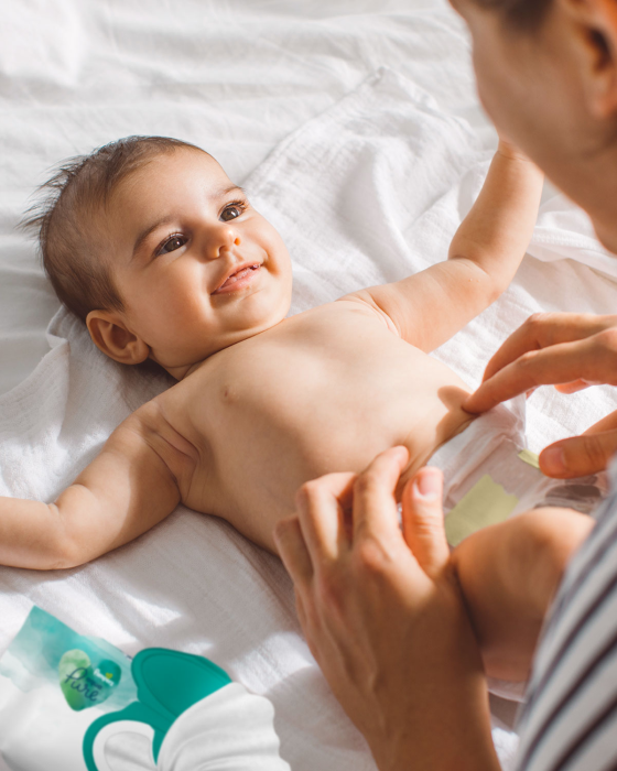 Les lingettes Pampers Aqua Pure