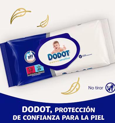 Paquete de toallitas Dodot Sensitive
