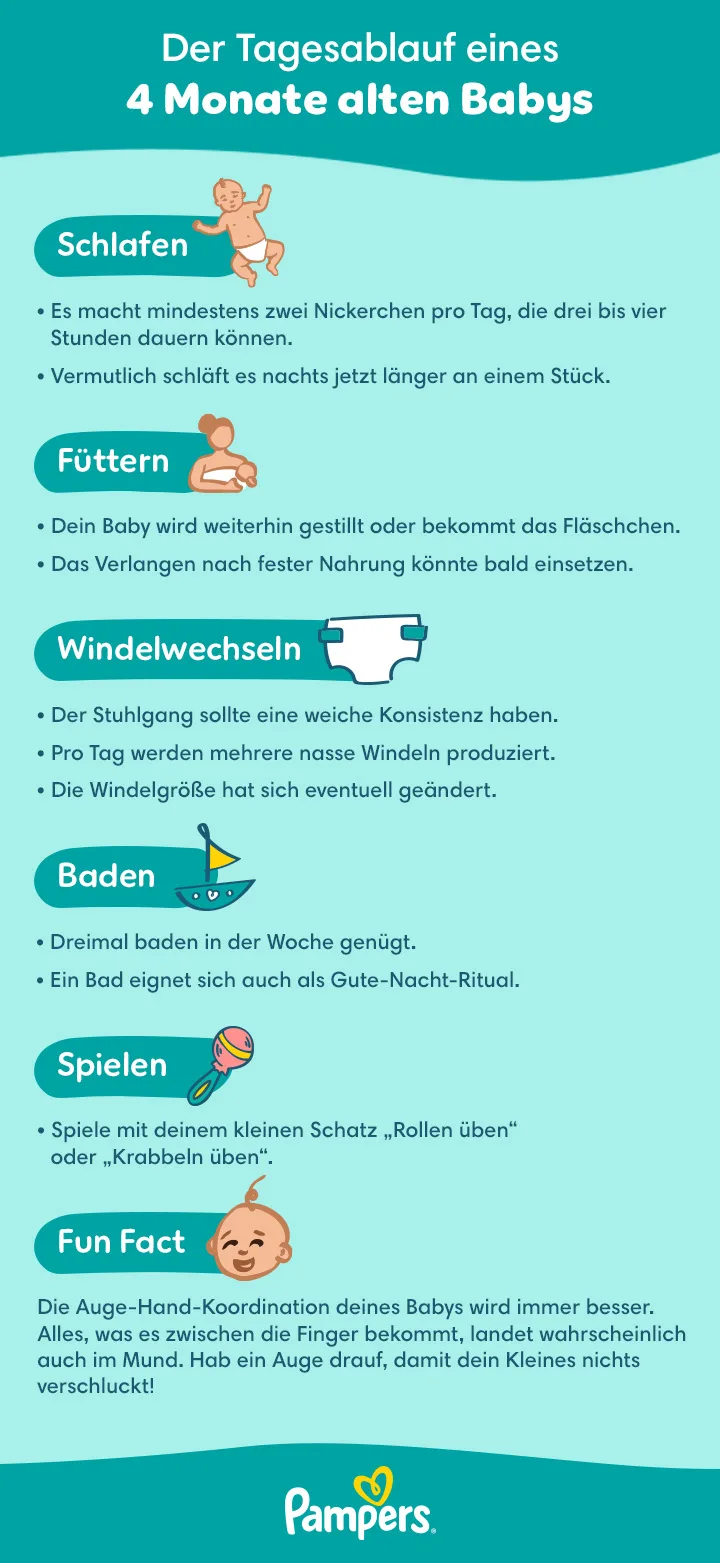 DE 4 Month Old Baby - Infographic 2 - Tagesablauf - Dec 25 DE 4 Month old baby - Infographic 2 - Tagesablauf - Dec 25 - DESKTOP
