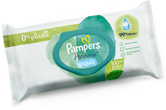 Pampers Harmonie Aqua Wipes