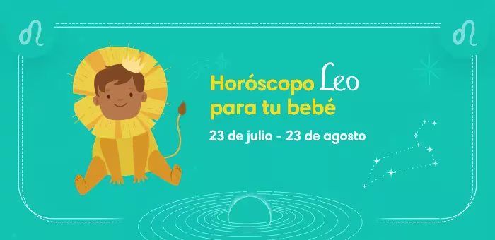 Personalidad del horóscopo leo para tu bebé
Leo
23 de julio- 23 de agosto