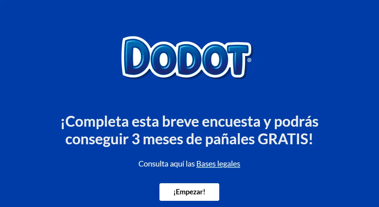 Hábitos de consumo de pañales test