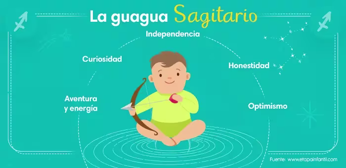 Horóscopo-bebé Sagitario