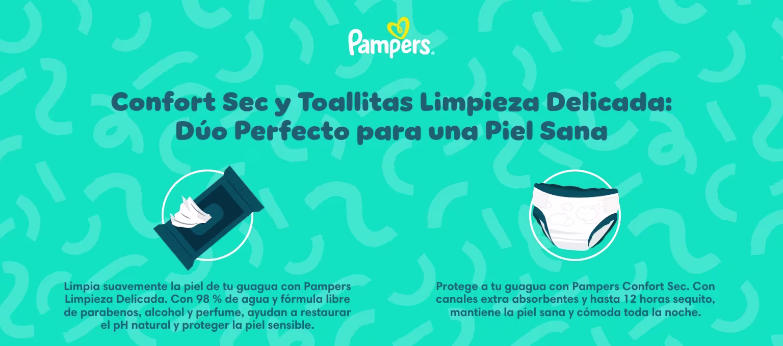 Confort Sec y toallitas Limpieza Delicada: el dúo perfecto para una piel sana en bebés