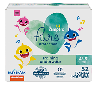 Ropa Interior de Entrenamiento Pampers® Pure Protection