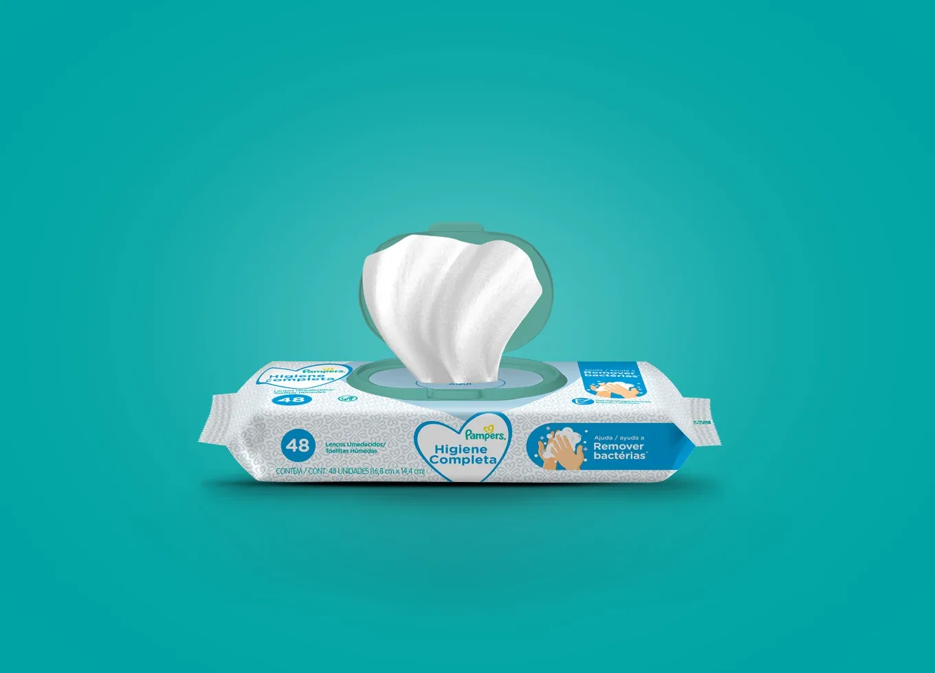 Toallitas Húmedas Pampers® Higiene Completa Toallitas Húmedas Pampers® Higiene Completa