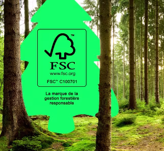 Certifiées FSC.