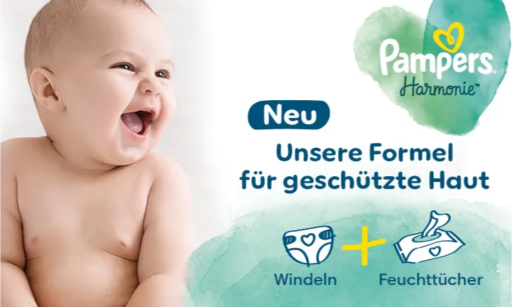 Pampers Harmonie Wipes + diapers 